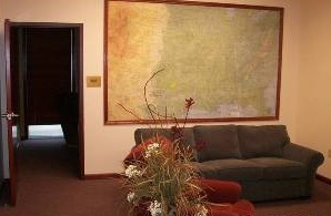 Sofa in the Pilot's Lounge