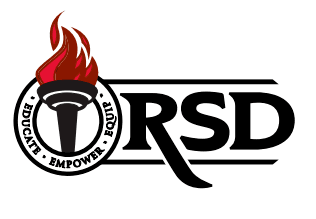 Russellville School District Logo Opens in new window