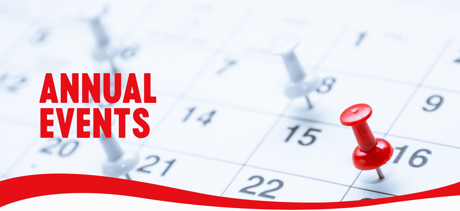 Annual Events Opens in new window