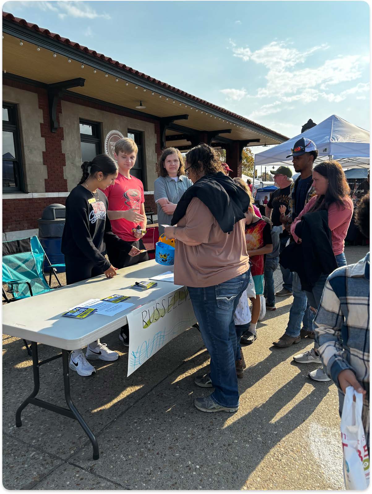 Youth Council interacting