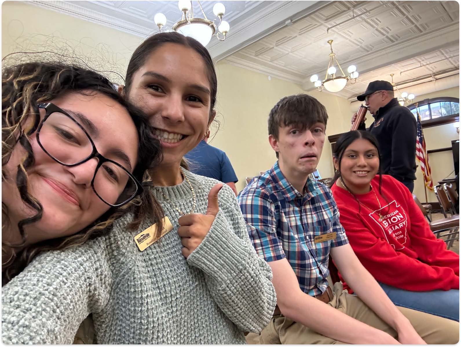 Youth Council at Council Meeting